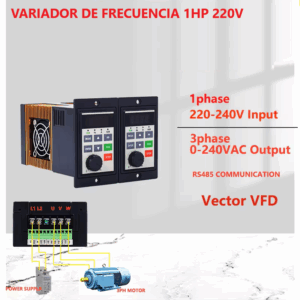 Variador Frecuencia Mini Vector 220V/1HP