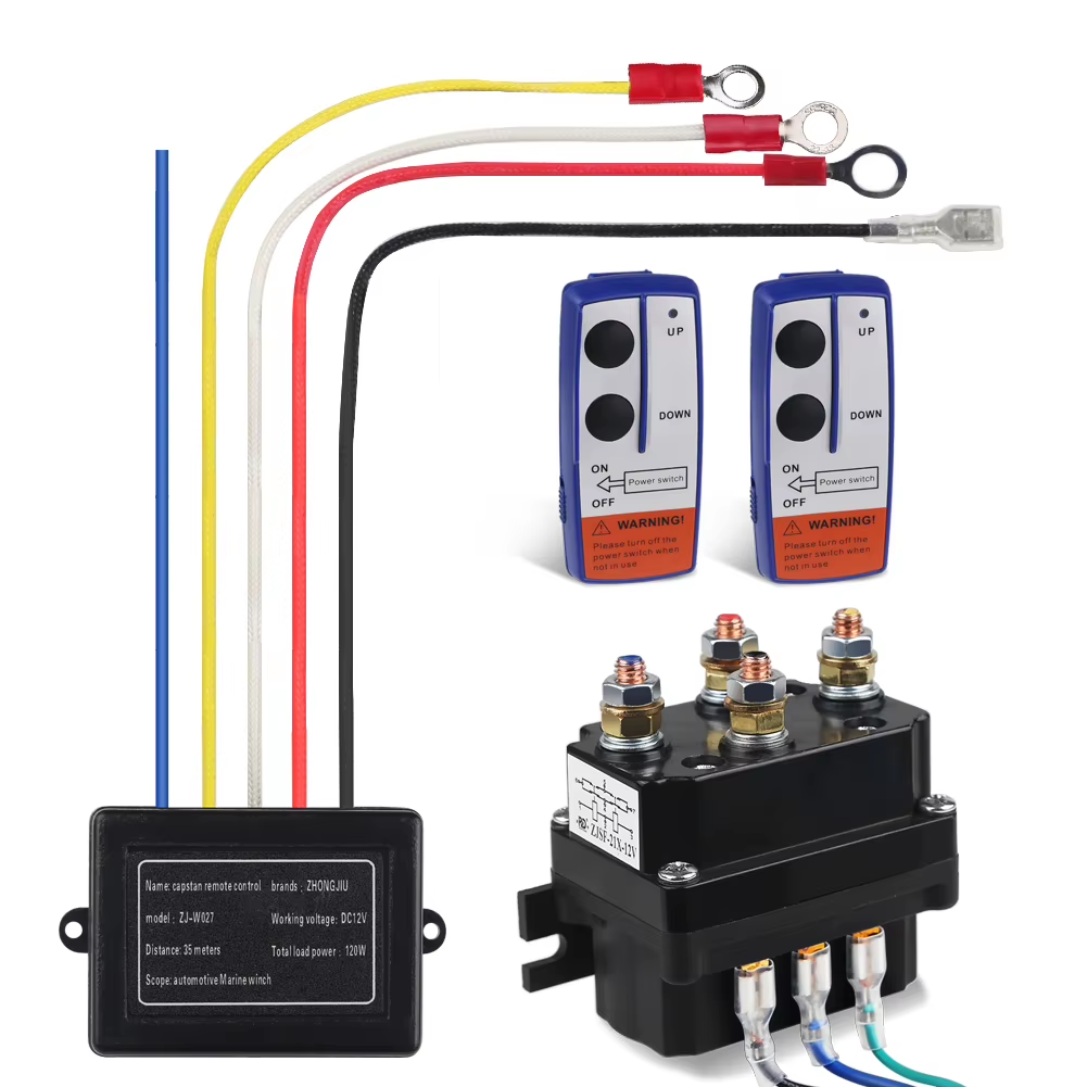 Kit Selenoide 24V 300 Amperes con Control Remoto