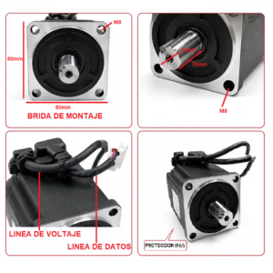 Servomotor 220V 1.000 Watts 1½HP