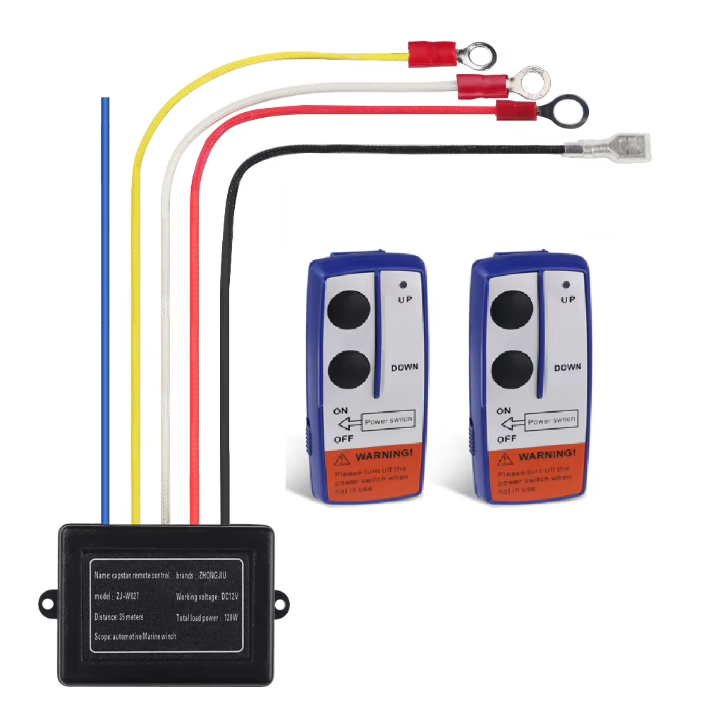 Control Remoto Industrial 12V/24V Winches y Camiones.